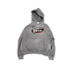 scared2speed oversized gray acid-wash hoodie.
